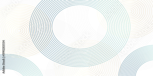 abstract circular line pattern on light background modern geometric waves minimal concentric rings design texture