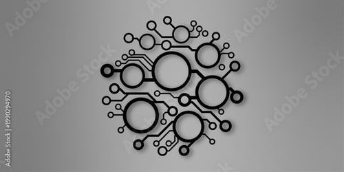 Decentralized multi color icon. Simple thin line, outline vector of bitcoin blockchain icons. Light Blue, Yellow vector texture with disease symbols.