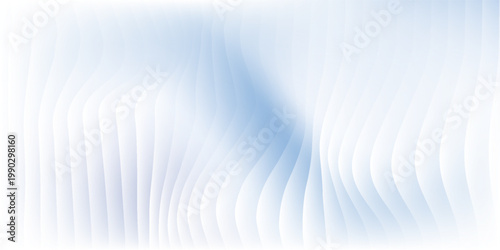 Photo texture background with soft blue gradient, vertical ripple lines and frosted translucent effect.  gradient shiny glass