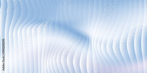 Photo texture background with soft blue gradient, vertical ripple lines and frosted translucent effect.  gradient shiny glass