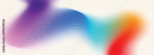 Abstract colorful blur a vibrant spectrum of flowing hues and shapes