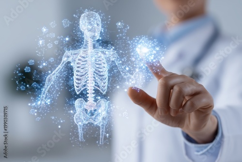 digital yang Aircraft Blueprint Digital Healthcare Interface Holographic Medical Data Aerospace Engineering Wireframe Virtual Reality Anatomy Aircraft Technology Visualization