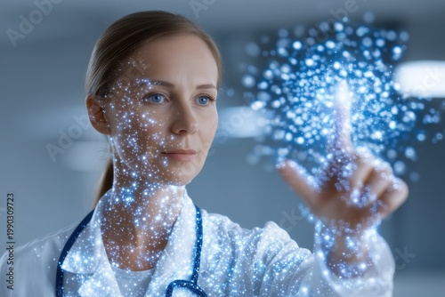 digital yang Aircraft Blueprint Digital Healthcare Interface Holographic Medical Data Aerospace Engineering Wireframe Virtual Reality Anatomy Aircraft Technology Visualization