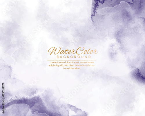 Watercolor wash with handwritten text a delicate and artistic composition