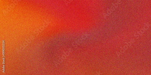 Pastel red gradient foil shimmer background texture. Yellow burnt red fiery golden foil, Color gradient, ombre. Rough, grain, noise. Colorful bright spots.