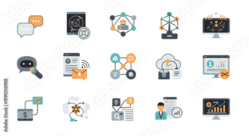 A modern illustration depicting a secure data stream, conveying growth, investment, and a sense of confident financial management for website visuals 