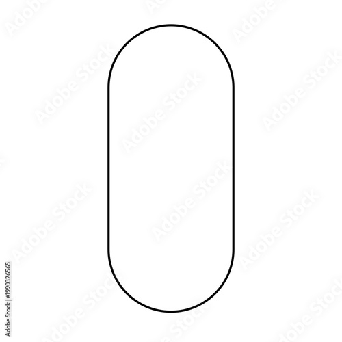 Rectangle Concave Frame