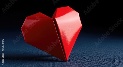 Broken heart sculpture a symbol of loss and emotional pain