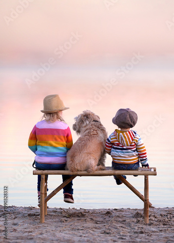 Sunny Day Embrace by the Sea