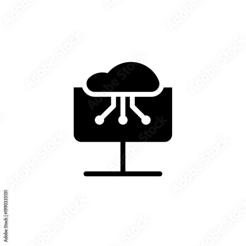 Edge Computing Solid Icon