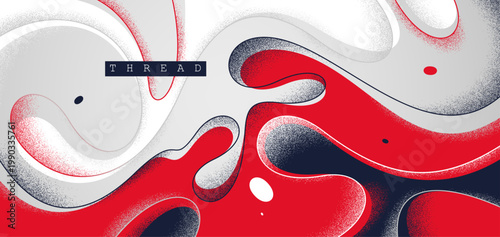 Lava in dynamic motion vector abstract background, expressive illustration of curvy fluid like lines and textures wallpaper art, creative graphics.