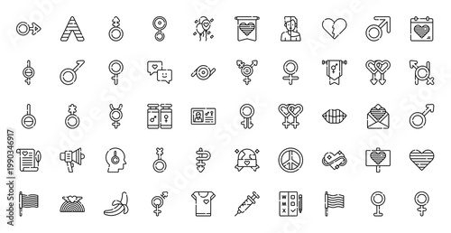 Gender Identity LGBT Pride Icon