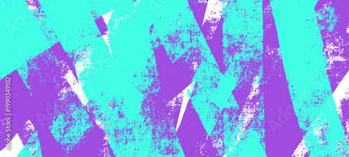 Canvas Print Grunge roller background