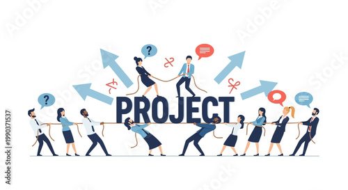 Business People Working Together.