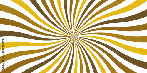 Golden sunburst pattern with yellow and brown hues sunburst radiating