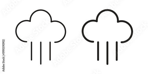 Steam icon symbol vector elements for infographic web. EPS10