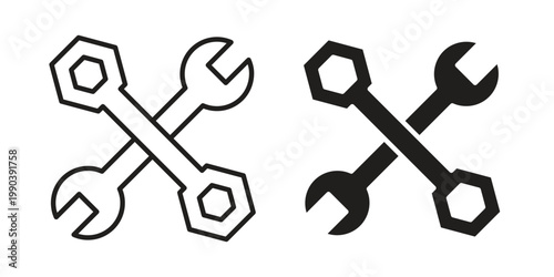 Tools icon symbol vector elements for infographic web. EPS10