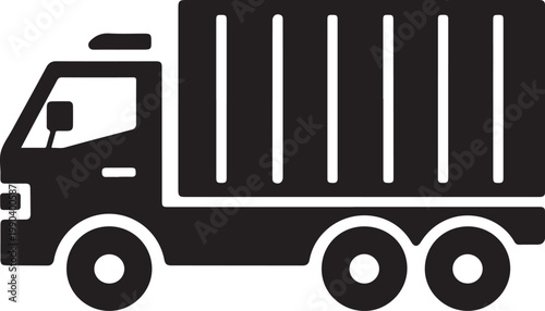 Truck - transportation icon vector design template