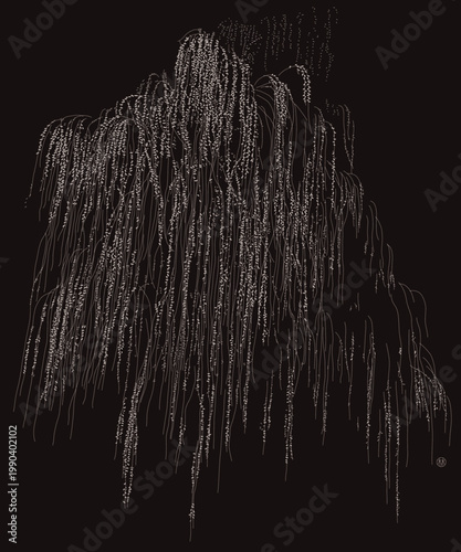 어도비 46 홍제천 3월 나무_반전_outline