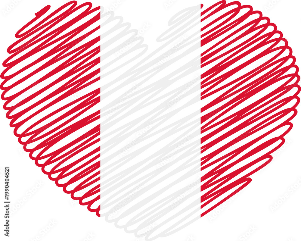 Fototapeta premium peru flag 