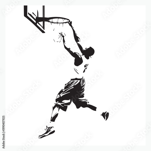 basketball player silhouette