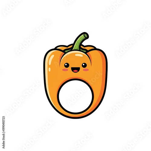Pepper Mascot with Hole.