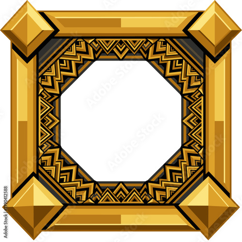 Pink lotus mandala emblem in vibrant floral symmetry and ornate botanical ornament