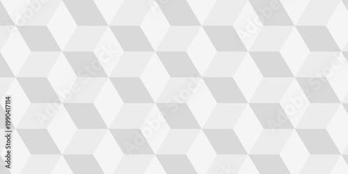 Illustration squares seamless geometric pattern with cubic shapes. Abstract geometric triangle background mosaic wallpaper.