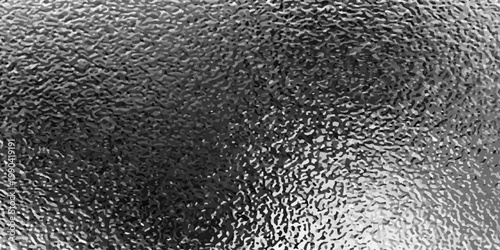 Vector shiny foil or silver metallic pattern. Texture of transparent, matte white and grey frosted glass, blur effect