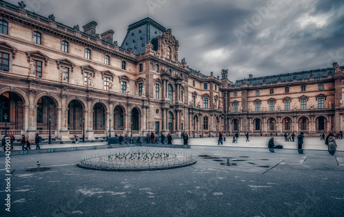 The Louvre in Paris, France