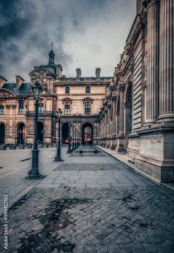 The Louvre in Paris, France