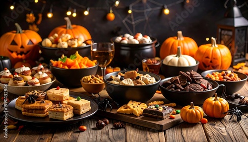 Halloween Treats Display.
