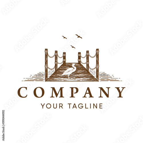 eagle or phoenix design on white background. vector illustration