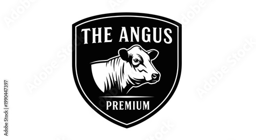 The Angus Premium Beef Cattle Emblem.