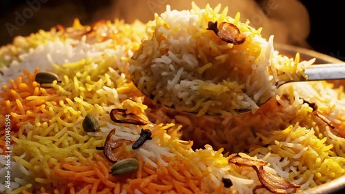 Delicious Biryani - A Culinary Journey Through Flavors and Aromas.