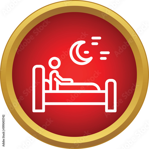 Person struggling to sleep in bed during the night showing insomnia concept