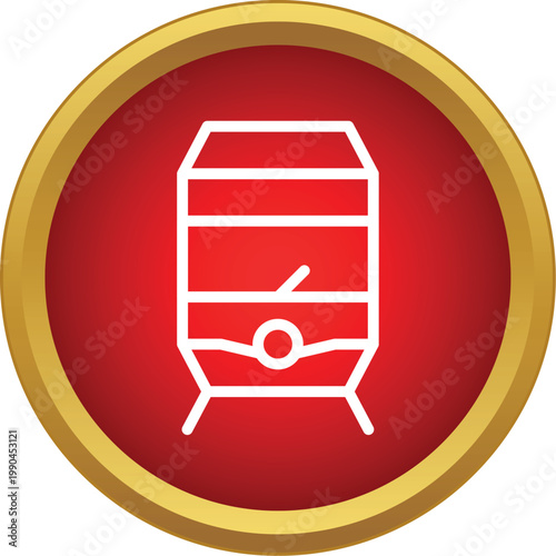 Train or subway wagon symbol displaying railway transportation concepts