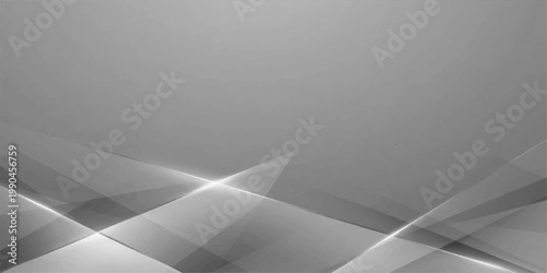 An abstract brushed metal vector background featuring a blue paper sheet design with a light curl at the corner of a blank business template frame