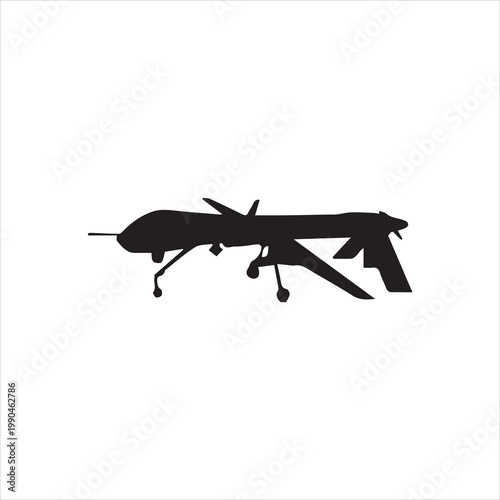 Weapon drones Vector Image.eps