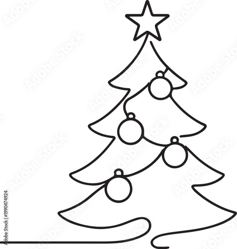 Charismas Tree Icon Vector Illustration