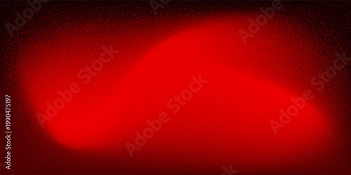 Abstract red background with smooth gradient waves and grainy texture. Elegant dark red mesh backdrop for luxury branding, Valentine's Day, Christmas, or cinematic web banners.