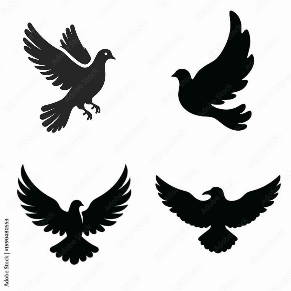 Fototapeta premium Colorful Bird Vector Illustration