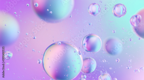 Liquid abstract y2k background