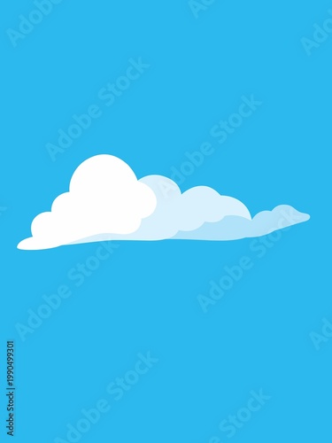 blue sky and clouds