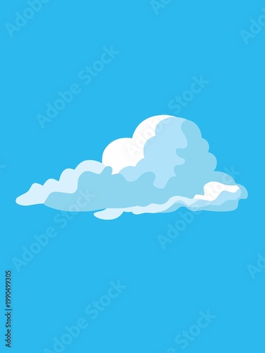 blue sky with clouds