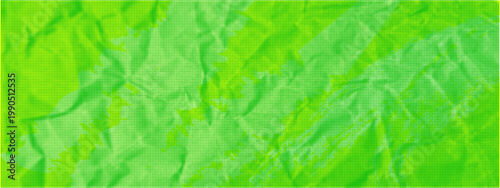 Risograph green halftone texture, bright color. Printmaking aesthetic, visible dot pattern, neon noise surface. Organic dotted pattern with crumpled shapes. Vibrant grainy background. Lime peel color.