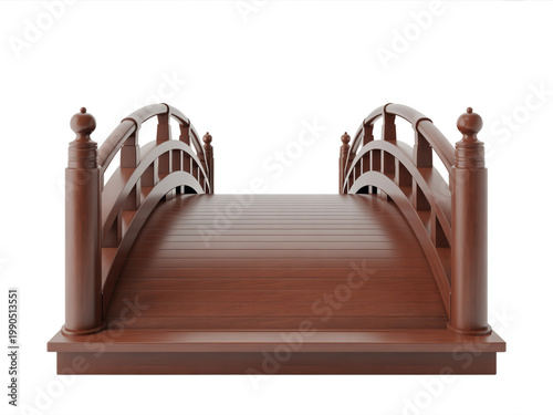 Elegant wrought iron bed frame with maroon upholstered headboard and base