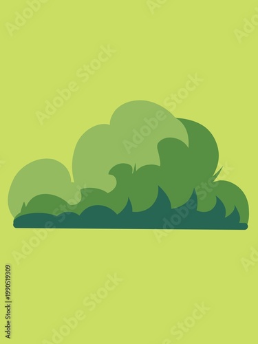 landscape with trees