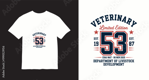 Veterinary limited edition est 19 53 87 department livestock development.