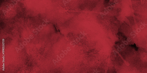 Deep red watercolor texture background